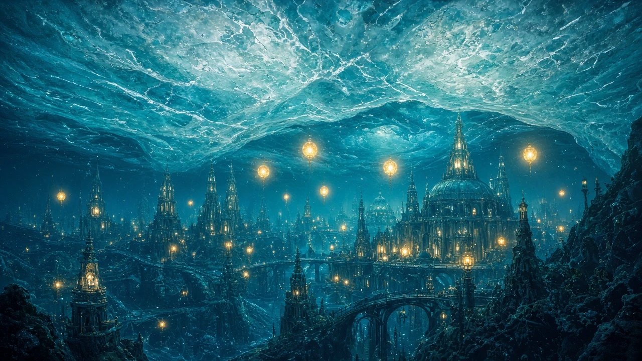 氷下の街灯