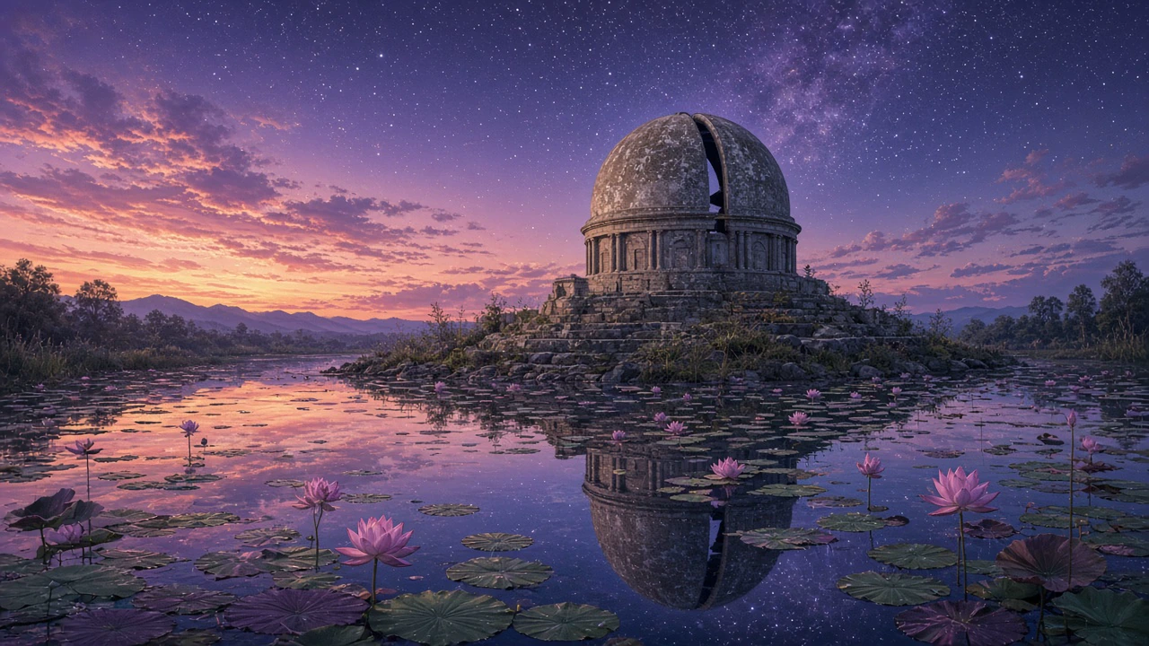 蓮池の天文台