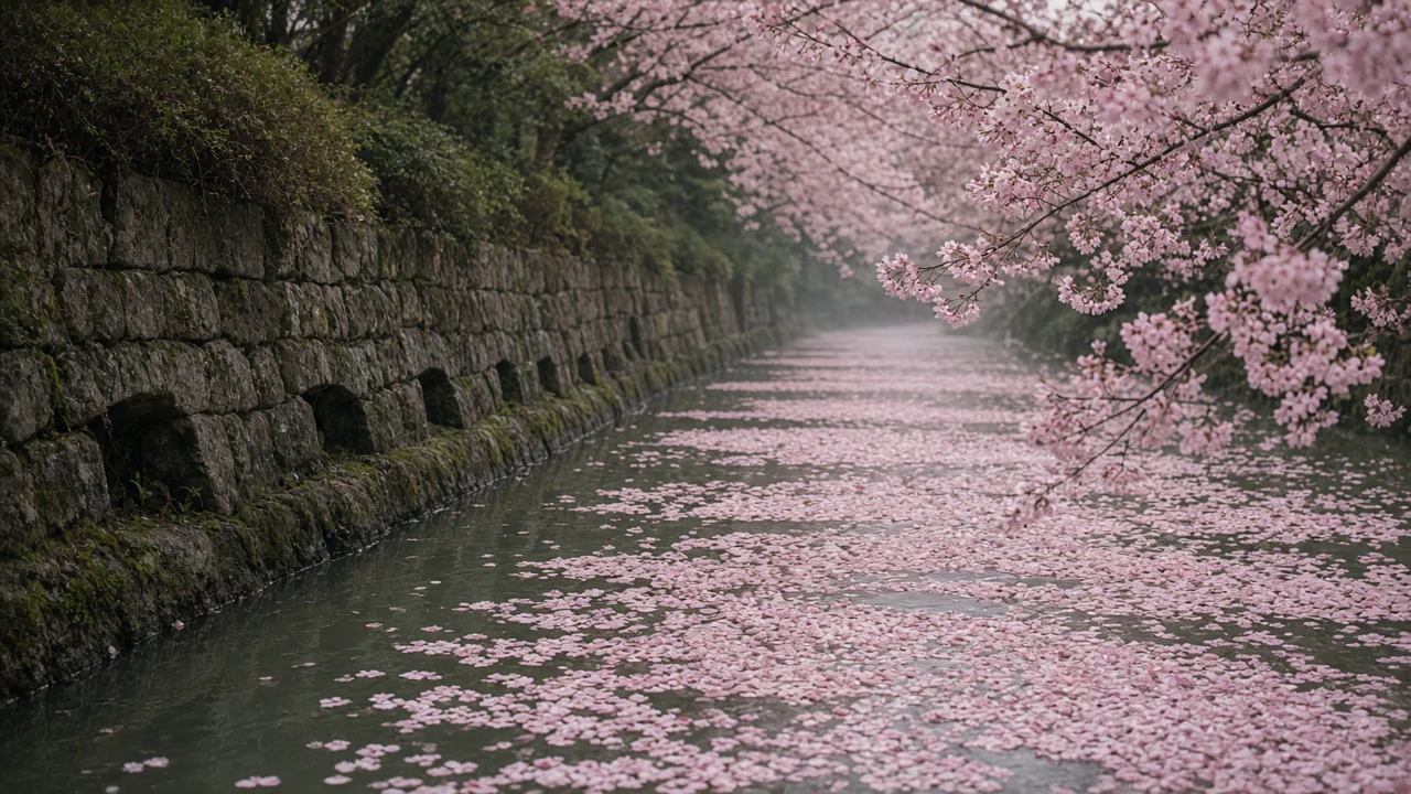 花筏の水路